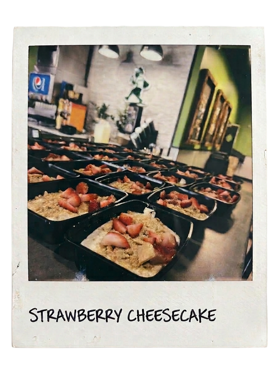 Strawberry cheesecake
